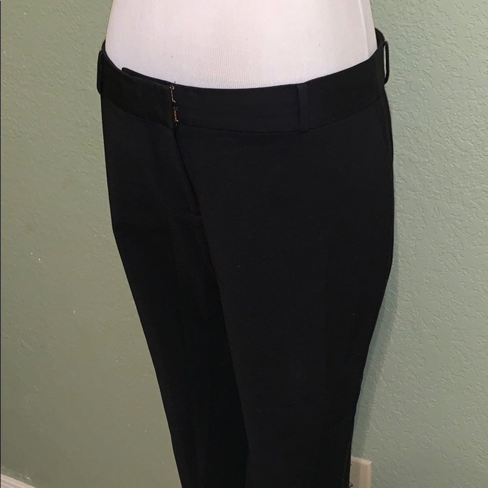 NWOT Kate Spade black stretch ankle pants.